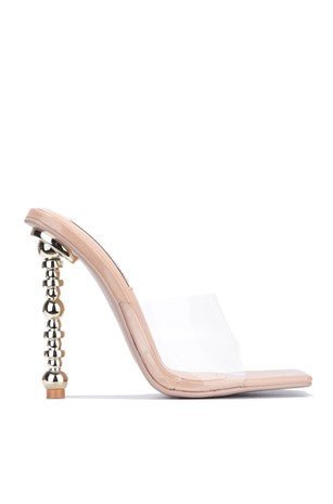 Metro Clear Strap heels - Fashion Dollz Boutique