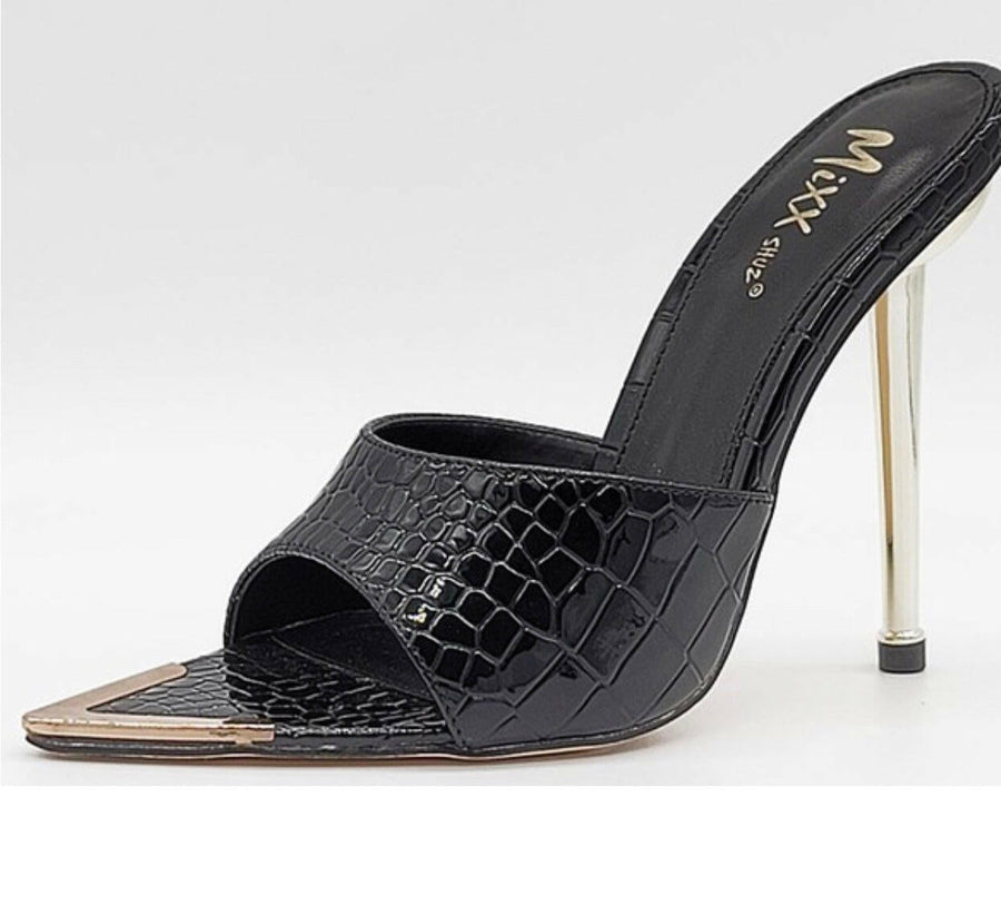 Venus Croc Heels - Fashion Dollz Boutique